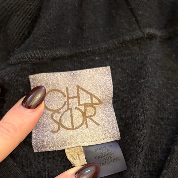 Chaser Black Hoodie Sweatshirt - Picture 3 of 4